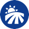 Icon land dunkelblau